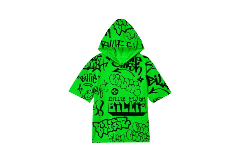 Graffiti hoodie hot sale billie eilish