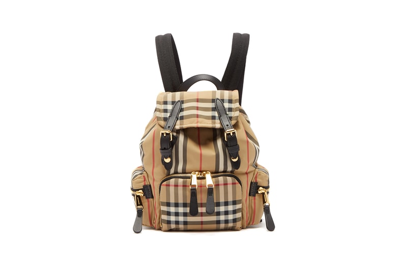 Buy Burberry Vintage Check Mini Canvas Backpack | Hypebae
