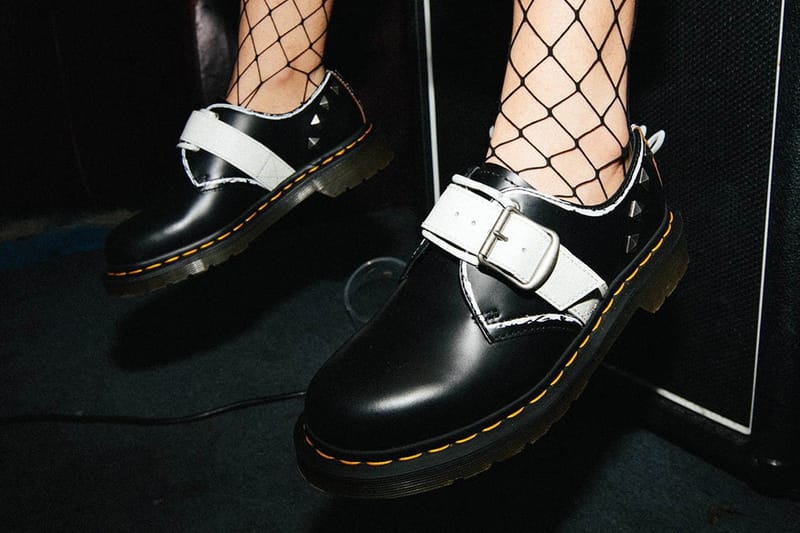 Studded on sale doc martens