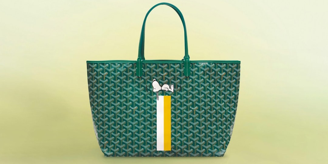 Goyard Is Releasing Exclusive Snoopy Print Bags | Hypebae