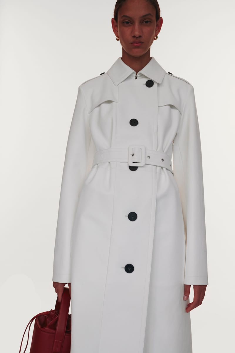 Jil sander trench coat online