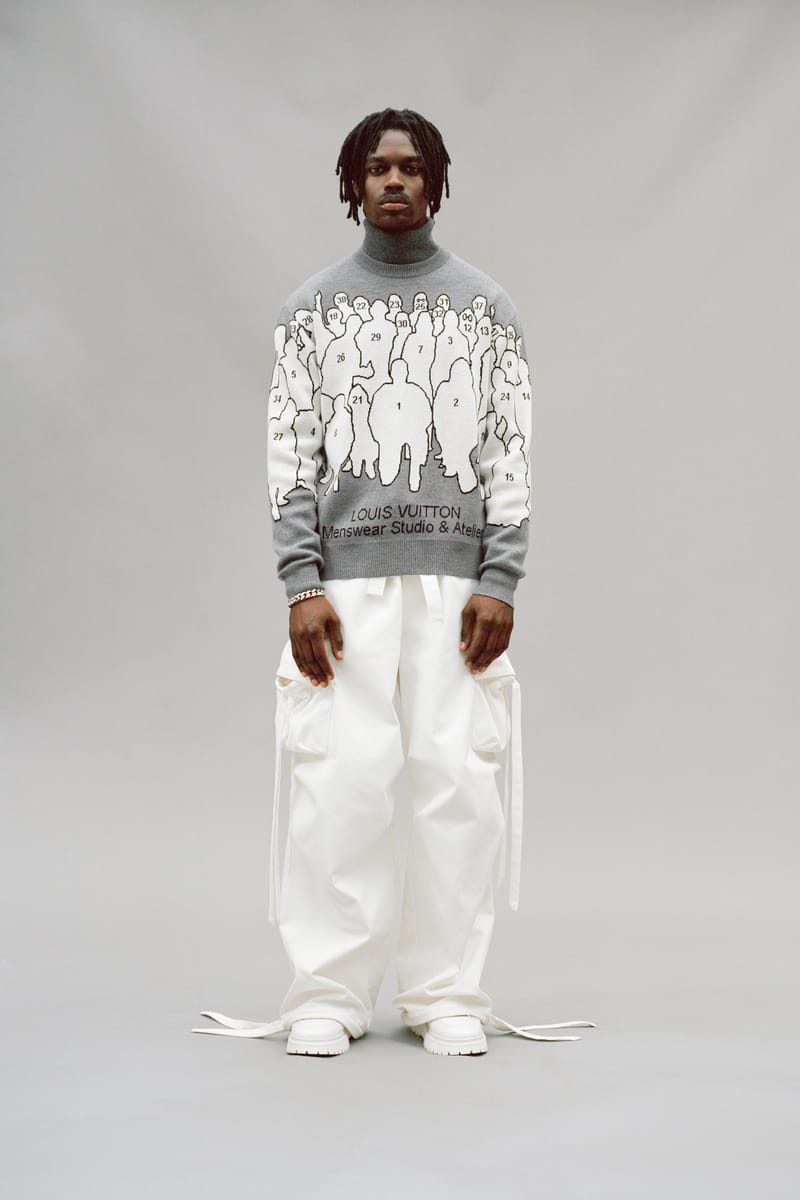 White louis 2024 vuitton pants