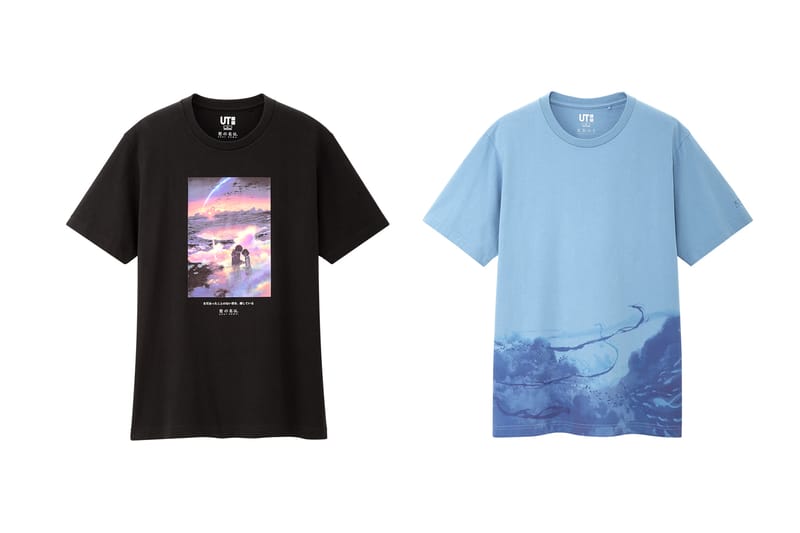 Uniqlo T-Shirt Graphic UT Makoto Shinkai Weathering With You Tenki outlet No Ko XL