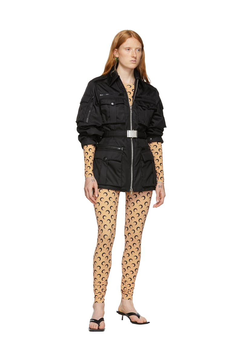 【関税込み】Marine Serre タン All Over Moon ジャンプスーツ Cop Marine Serre's Tan All Over Moon Catsuit | Hypebae