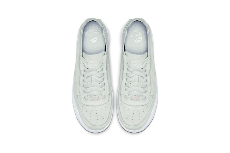 nike air force 1 white with mint green tick