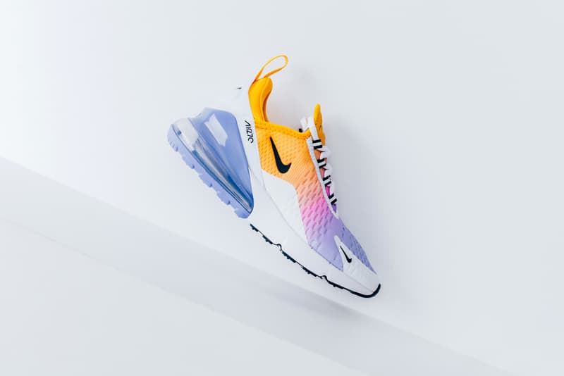 purple and gold air max 270