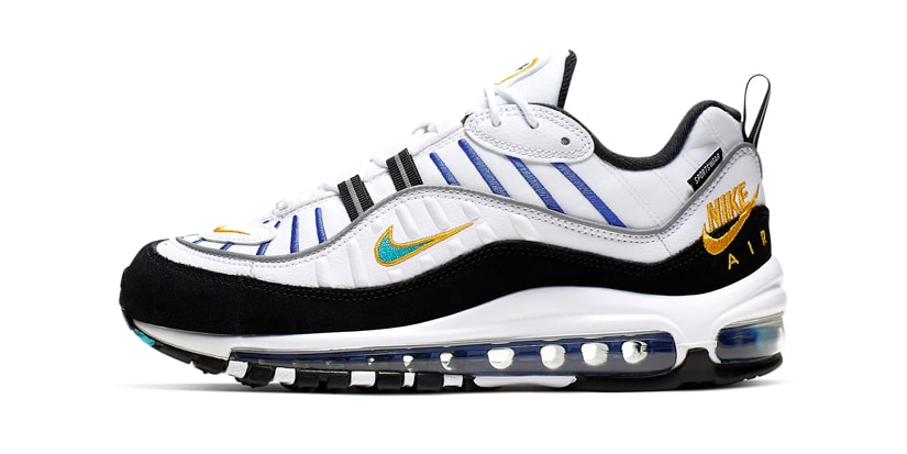 air max 98 white gold