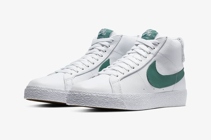 nike sb zoom blazer mid white celestial gold