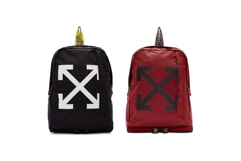 Off White Releases Logo Easy Backpack In Black Hypebae