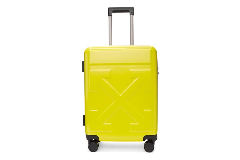 OffWhite™'s "For Travel" Arrow Trolley in White Hypebae
