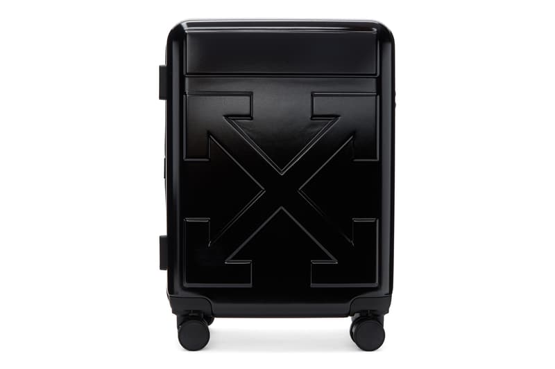 off white trolley bag