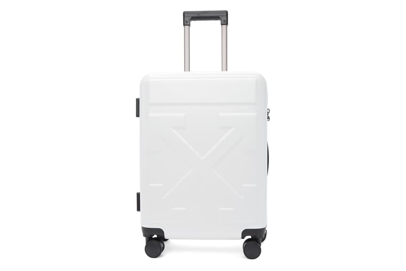 OffWhite™'s "For Travel" Arrow Trolley in White Hypebae