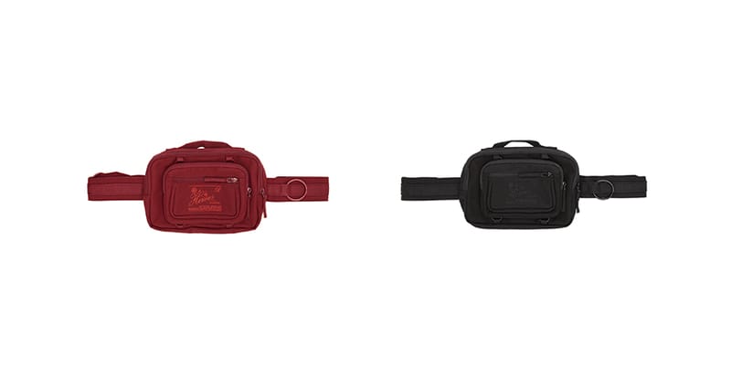 Shop Raf Simons x Eastpak Black & Red Fanny Pack | Hypebae