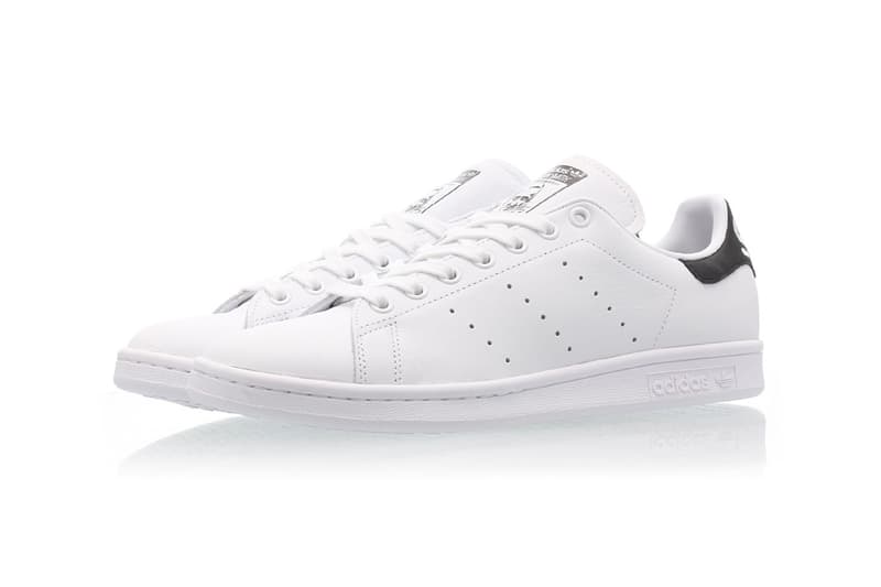 adidas' Stan Smith Cursive Heel in Black & White | HYPEBAE