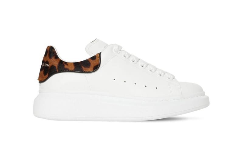 Alexander mcqueen hot sale leopard print shoes