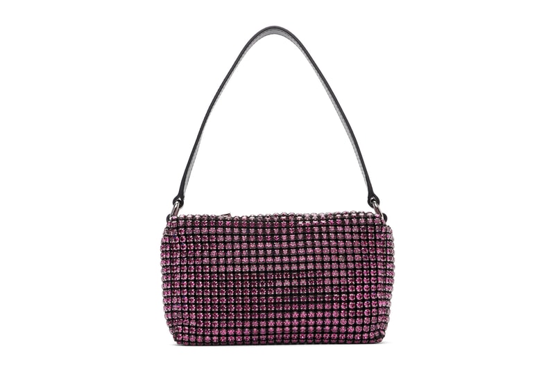 Alexander Wang Pink Rhinestone Glitter Bag | Hypebae