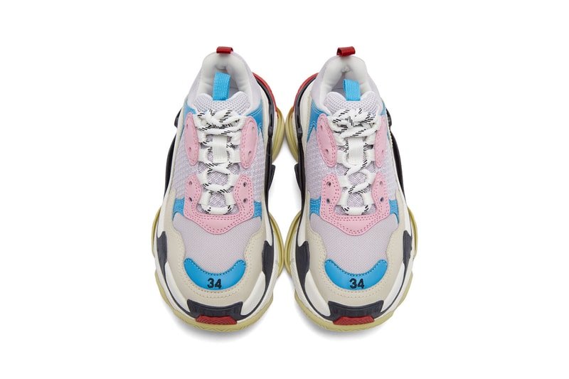 Balenciaga Releases Pastel Blue & Pink Triple-S | Hypebae