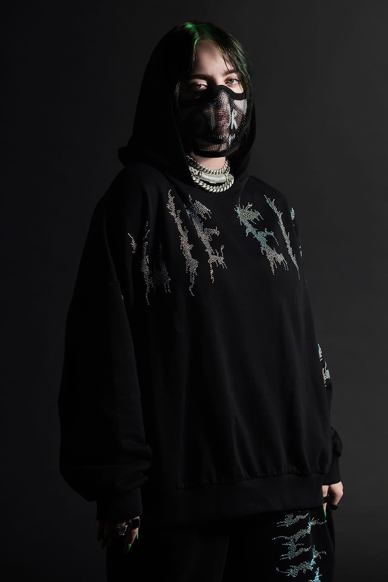 Hoodie billie eilish discount bershka