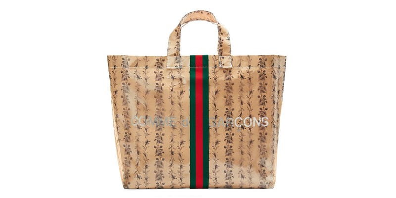 Gucci to Release Tote Bag with COMME des GAR ONS Hypebae