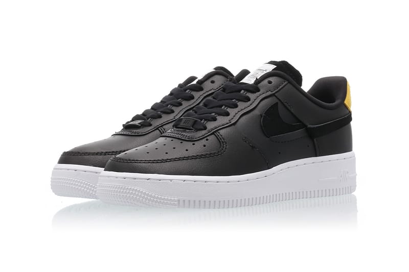 Air force 1 on sale 07 women's black suede