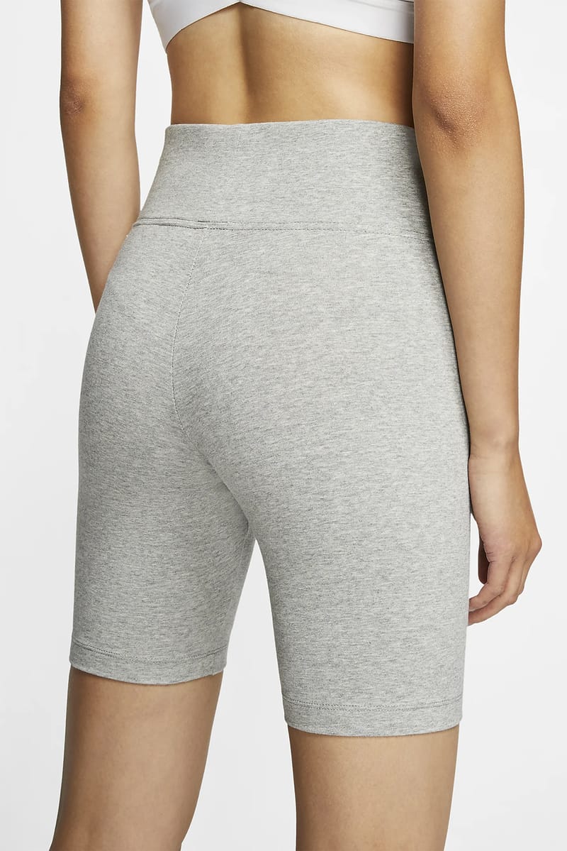 Nike grey best sale bike shorts