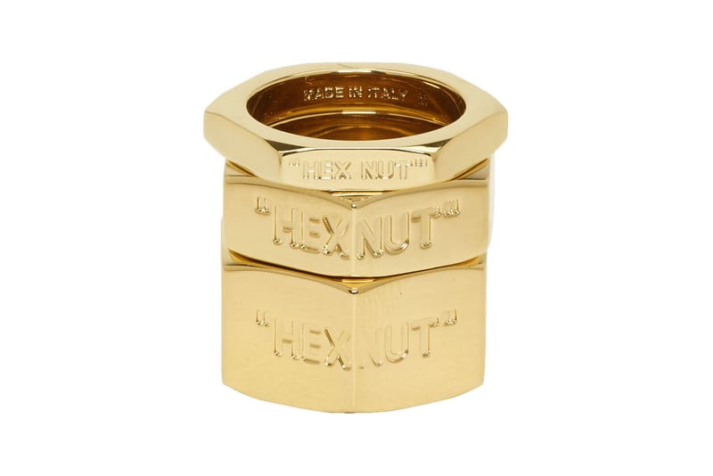 Off white hex hot sale nut bracelet