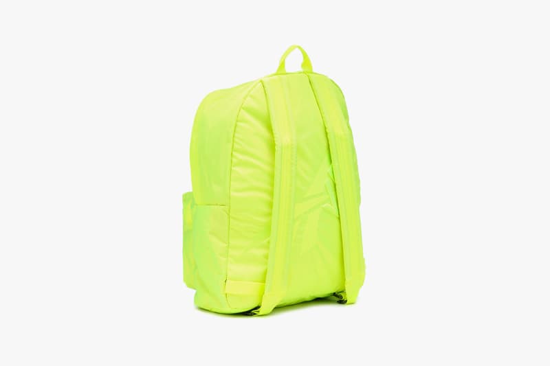 Victoria Beckham x Reebok's Neon Yellow Backpack HYPEBAE