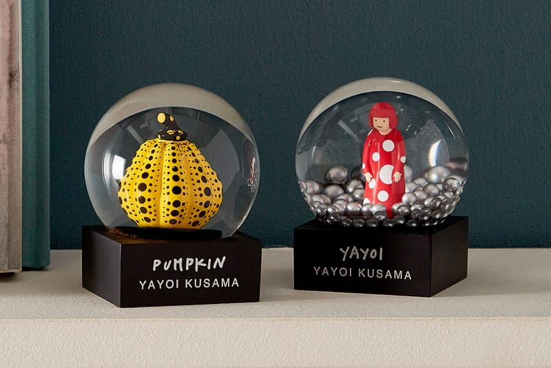 Shop MoMA Yayoi Kusama Mini Snowglobes Pumpkin | Hypebae
