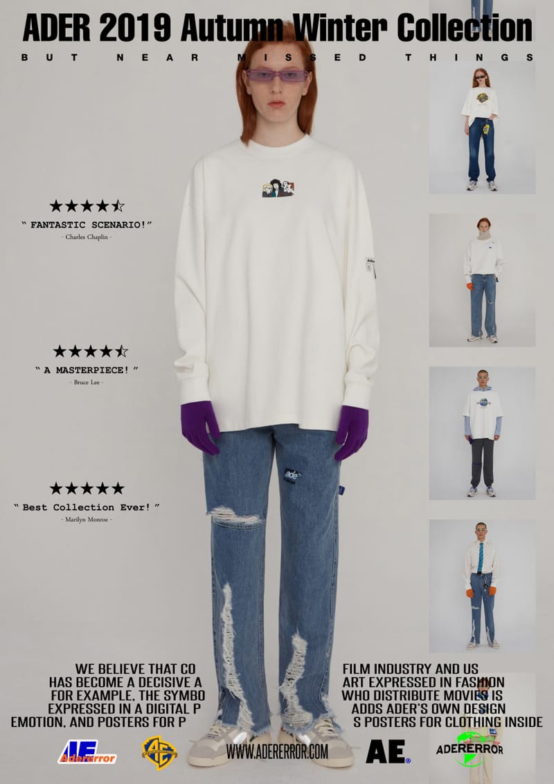 ADER error Reveals Film-Inspired FW19 Lookbook | Hypebae