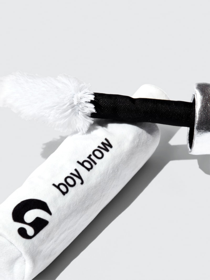 Glossier x BARK Dog Toys Boy Brow Balm Dot Com Hypebae