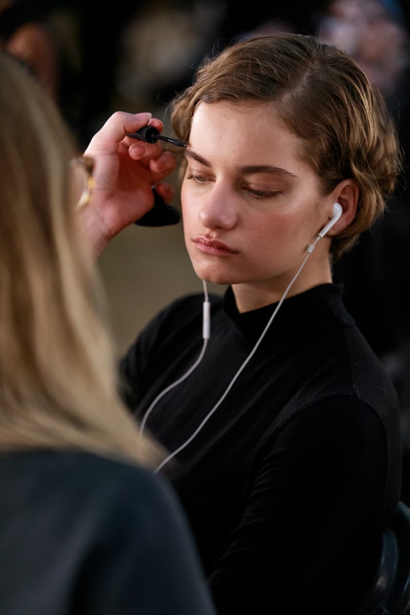 JW Anderson London Fashion Week Backstage Beauty HYPEBAE