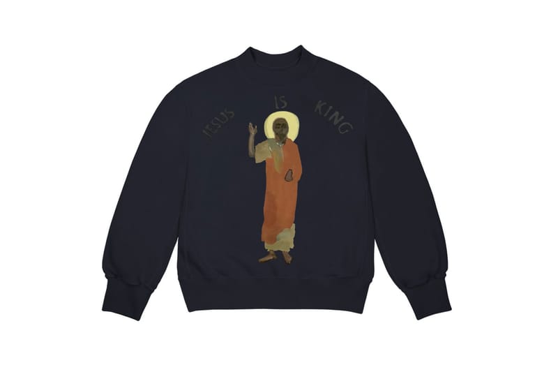 Kanye west jesus online is king merch hoodie