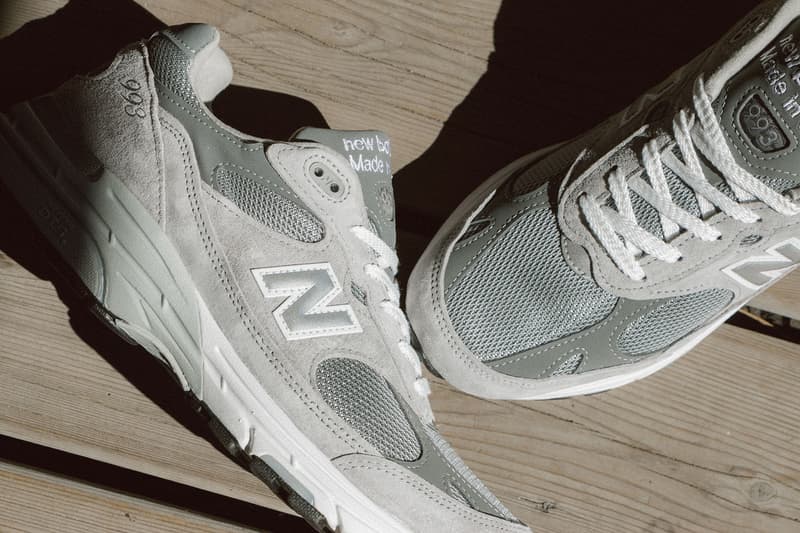 New Balance's 993 in Its Classic Grey Colorway | HYPEBAE