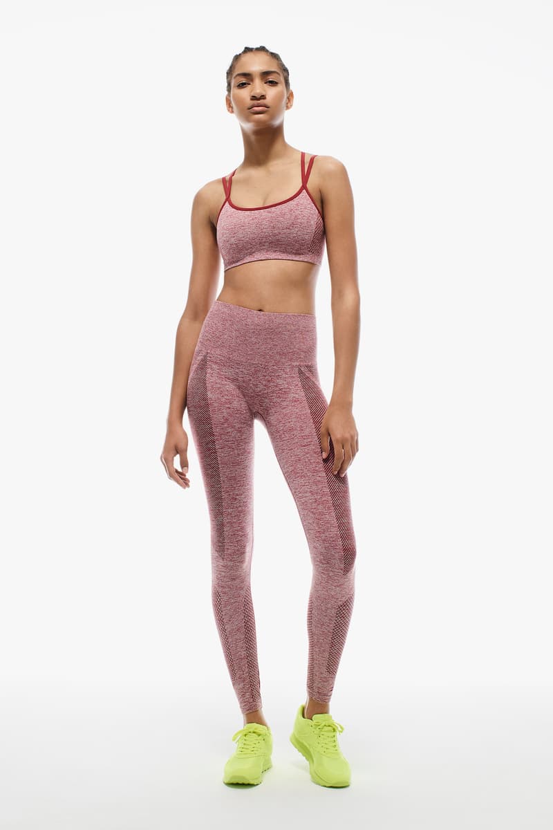 victoria beckham reebok leggings