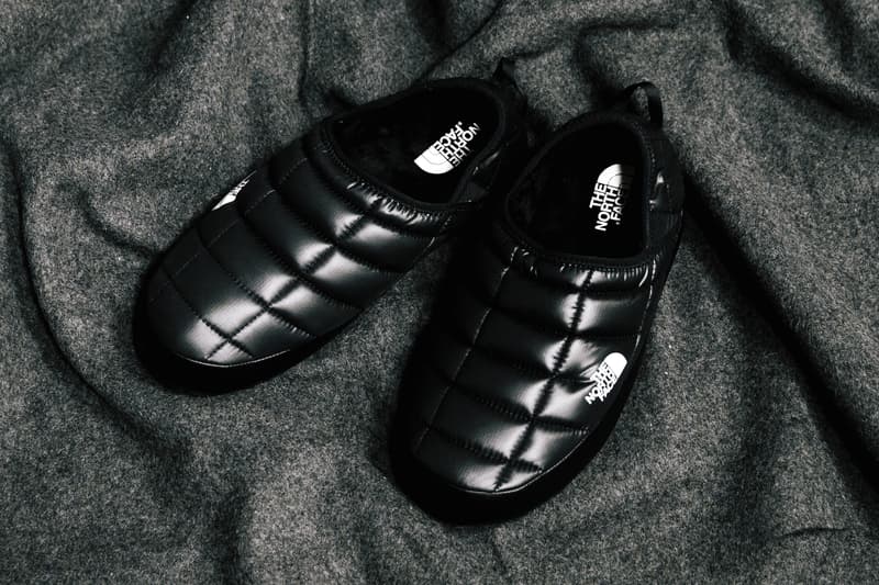 north face puffer slides