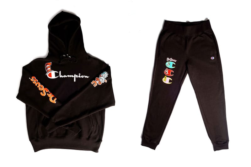 Dr. Seuss x Champion Hoodies Sweatpants Collab Hypebae