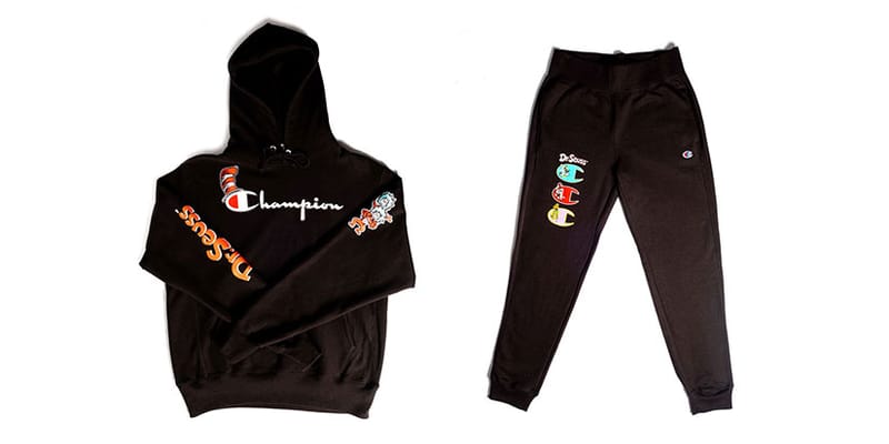 Dr. Seuss x Champion Hoodies Sweatpants Collab Hypebae