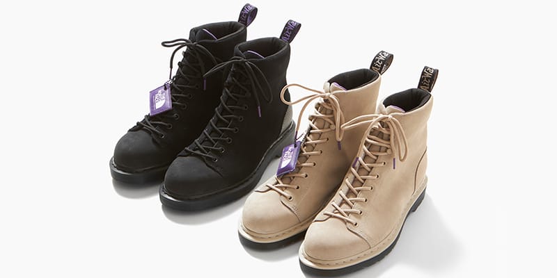 靴 Dr.Martens North Face 9 Tie Boot THE NORTH FACE PURPLE LABEL x
