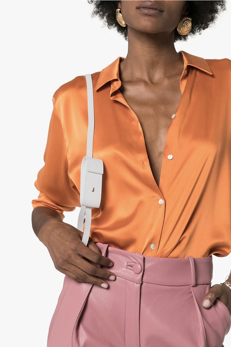 Jacquemus Tiny Lipstick Holder Bag Leather Logo Hypebae