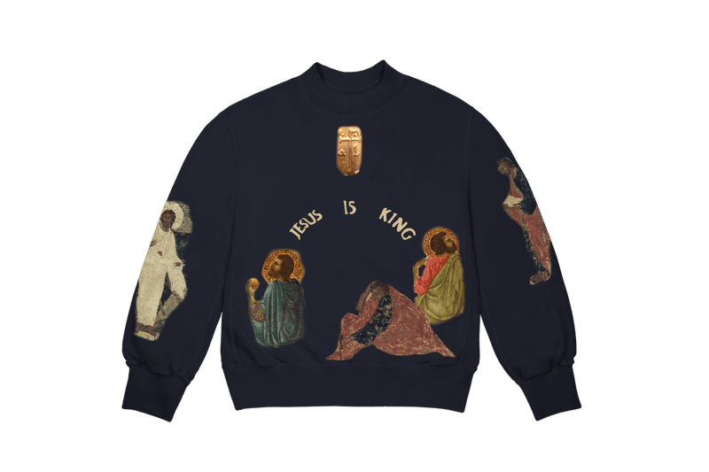 Kanye west sweater jesus is king hotsell