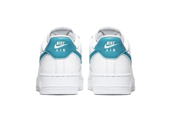 Air force 1 outlet teal swoosh