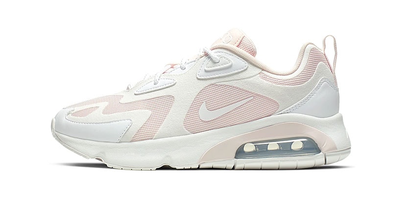 nike air max 200 pink and black