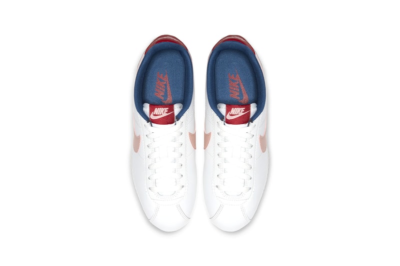 nike classic cortez pink and yellow