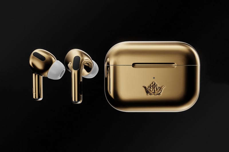 Gold earpods sale