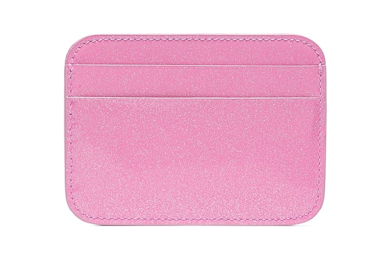 Balenciaga card holder pink best sale