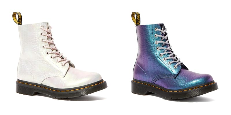 Dr martens croc discount boots