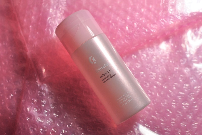 Glossier's Exfoliating Solution Saved My Skin Hypebae