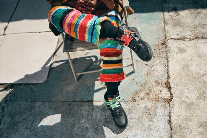 公式正規品!★LAUREN HALSEY NIKE AIR FORCE 1 HIGH LOS ANGELES Lauren Halsey Teams Up With Nike for New Air Force 1 Design