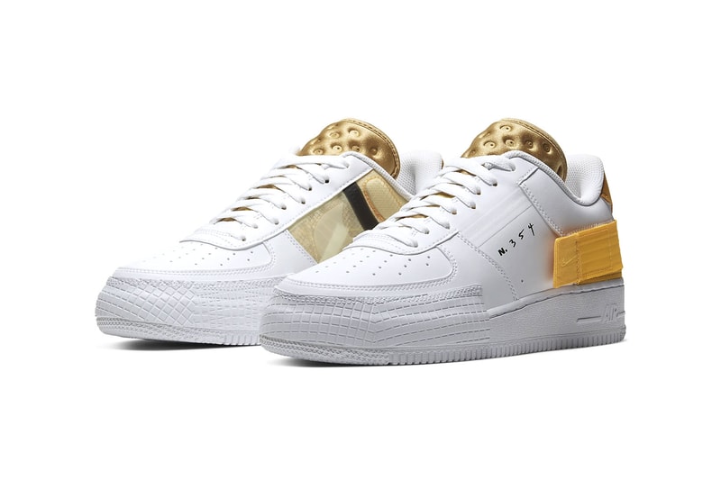 air force 1 n354 gold
