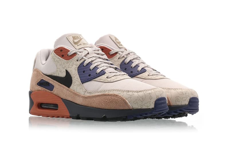 Nike Air Max 90 VT Damen Trainers Camouflage Wei Store